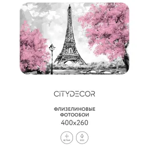 Фотообои рулонные Citydecor Города и Архитектура 45 на флизелиновой основе 400x260 см