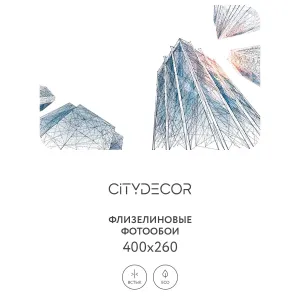 Фотообои рулонные Citydecor Города и Архитектура 78 на флизелиновой основе 400x260 см