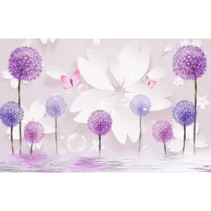 Фотообои рулонные Citydecor Цветочная абстракция 10 3D на флизелиновой основе 400x260 см