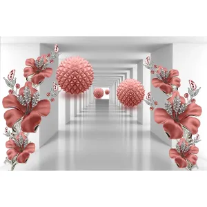 Фотообои рулонные Citydecor Цветочная абстракция 12 на флизелиновой основе 400x260 см