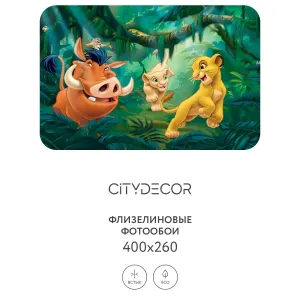 Фотообои рулонные Citydecor Детская 367 на флизелиновой основе 400x260 см