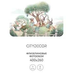 Фотообои рулонные Citydecor Детская 375 на флизелиновой основе 400x260 см