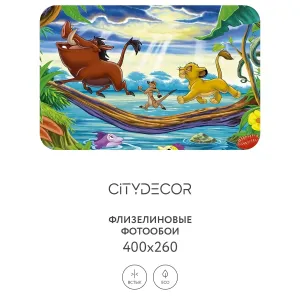 Фотообои рулонные Citydecor Детская 380 на флизелиновой основе 400x260 см