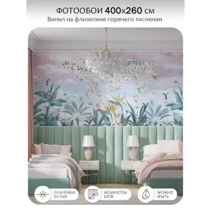 Фотообои рулонные Citydecor Джунгли зовут 23 на флизелиновой основе 400x260 см Фотообои рулонные Citydecor Джунгли зовут 23 на флизелиновой основе 400x260 см