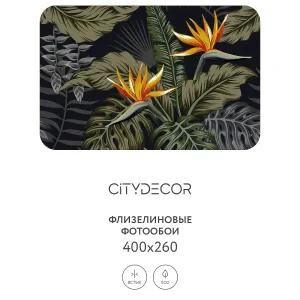 Фотообои рулонные Citydecor Цветы и Растения 122 на флизелиновой основе 400x260 см