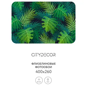 Фотообои рулонные Citydecor Цветы и Растения 123 на флизелиновой основе 400x260 см
