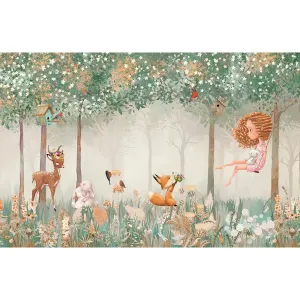 Дизайнерские фотообои рулонные Citydecor Magic Forest 10 на флизелиновой основе 400x260 см