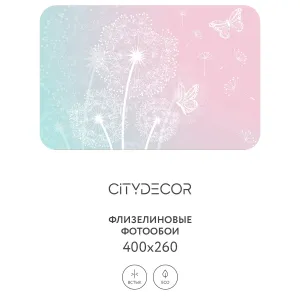 Фотообои рулонные Citydecor Невесомость 1 на флизелиновой основе 400x260 см