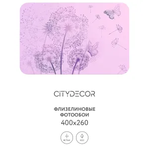 Фотообои рулонные Citydecor Невесомость 10 на флизелиновой основе 400x260 см