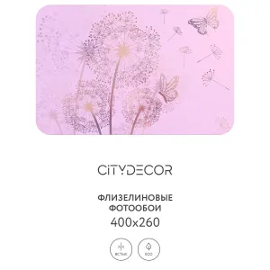 Фотообои рулонные Citydecor Невесомость 11 на флизелиновой основе 400x260 см