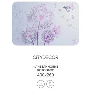 Фотообои рулонные Citydecor Невесомость 12 на флизелиновой основе 400x260 см