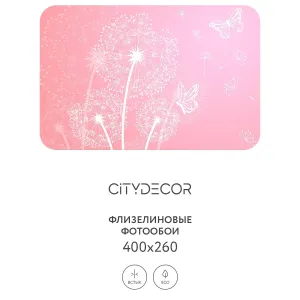 Фотообои рулонные Citydecor Невесомость 13 на флизелиновой основе 400x260 см