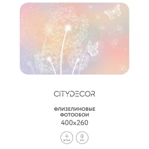 Фотообои рулонные Citydecor Невесомость 9 на флизелиновой основе 400x260 см