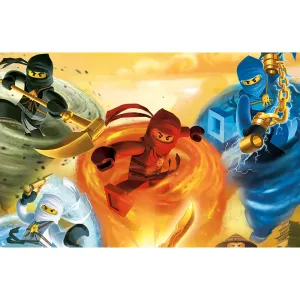 Фотообои рулонные Citydecor Ниндзяго: Навстречу приключениям 11 на флизелиновой основе 400x260 см