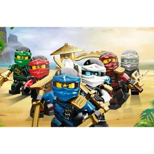 Фотообои рулонные Citydecor Ниндзяго: Навстречу приключениям 7 на флизелиновой основе 400x260 см