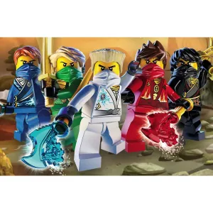 Фотообои рулонные Citydecor Ниндзяго: Навстречу приключениям 9 на флизелиновой основе 400x260 см