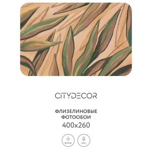 Дизайнерские фотообои рулонные Citydecor Sunset 29 на флизелиновой основе 400x260 см