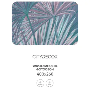 Дизайнерские фотообои рулонные Citydecor Sunset 31 на флизелиновой основе 400x260 см