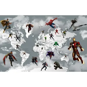 Дизайнерские фотообои рулонные Citydecor Superhero 1 на флизелиновой основе 400x260 см