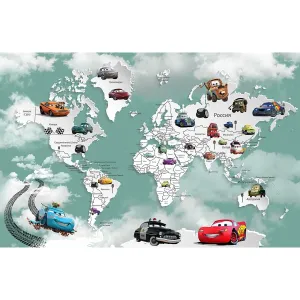 Дизайнерские фотообои рулонные Citydecor Superhero Молния МакКвин 1 на флизелиновой основе 400x260 см