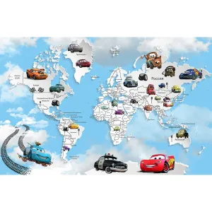 Дизайнерские фотообои рулонные Citydecor Superhero Молния МакКвин 2 на флизелиновой основе 400x260 см