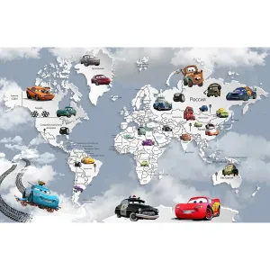 Дизайнерские фотообои рулонные Citydecor Superhero Молния МакКвин 4 на флизелиновой основе 400x260 см