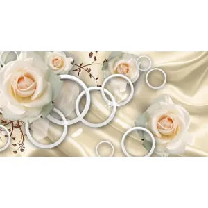 Фотообои рулонные Citydecor Цветочный декор 7 3D на флизелиновой основе 500x254 см