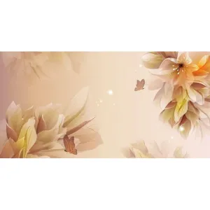 Фотообои рулонные Citydecor Цветочный декор 9 3D на флизелиновой основе 500x254 см
