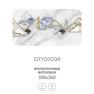 Фотообои рулонные Citydecor Абстракция 16 на флизелиновой основе 500x260 см