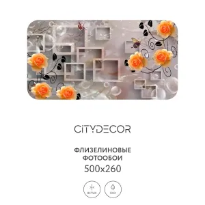 Фотообои рулонные Citydecor Абстракция 84 на флизелиновой основе 500x260 см