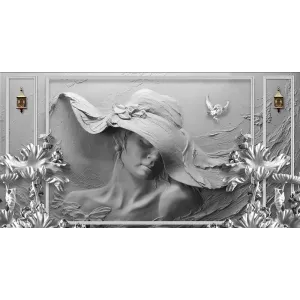 Фотообои рулонные Citydecor Барельеф 3D на флизелиновой основе 500x260 см