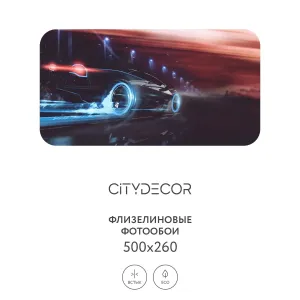 Фотообои рулонные Citydecor Транспорт 12 на флизелиновой основе 500x260 см