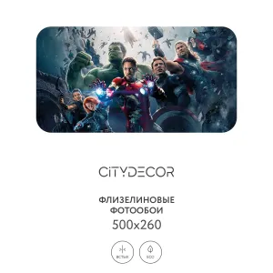 Фотообои рулонные Citydecor Детская 365 на флизелиновой основе 500x260 см