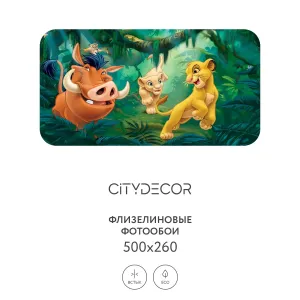 Фотообои рулонные Citydecor Детская 367 на флизелиновой основе 500x260 см