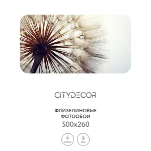 Фотообои рулонные Citydecor Цветы и Растения 140 на флизелиновой основе 500x260 см