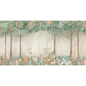 Дизайнерские фотообои рулонные Citydecor Magic Forest 6 на флизелиновой основе 500x260 см