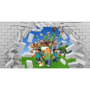 Фотообои рулонные Citydecor Майнкрафт на флизелиновой основе 500x260 см 