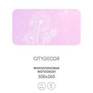 Фотообои рулонные Citydecor Невесомость 8 на флизелиновой основе 500x260 см