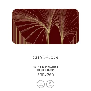 Фотообои рулонные Citydecor Perfect Lines 26 на флизелиновой основе 500x260 см