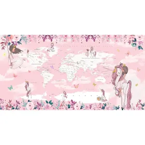 Дизайнерские фотообои рулонные Citydecor Princess 14 на флизелиновой основе 500x260 см