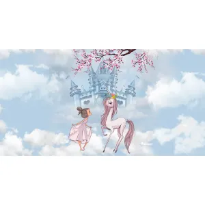 Дизайнерские фотообои рулонные Citydecor Princess 7 на флизелиновой основе 500x260 см 