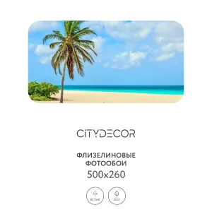 Фотообои рулонные Citydecor Море и Водопады 46 на флизелиновой основе 500x260 см