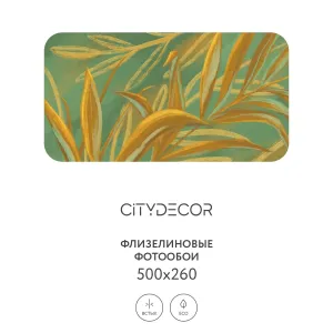 Дизайнерские фотообои рулонные Citydecor Sunset 21 на флизелиновой основе 500x260 см