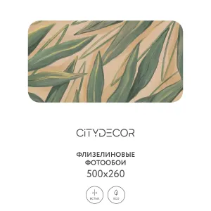 Дизайнерские фотообои рулонные Citydecor Sunset 22 на флизелиновой основе 500x260 см