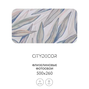 Дизайнерские фотообои рулонные Citydecor Sunset 26 на флизелиновой основе 500x260 см