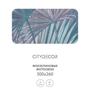 Дизайнерские фотообои рулонные Citydecor Sunset 31 на флизелиновой основе 500x260 см