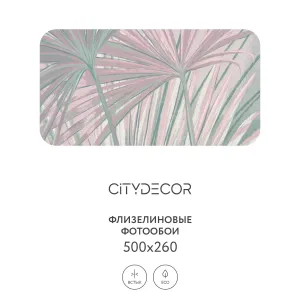 Дизайнерские фотообои рулонные Citydecor Sunset 32 на флизелиновой основе 500x260 см