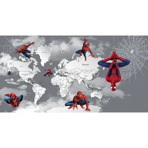 Дизайнерские фотообои рулонные Citydecor Superhero Spider-Man 1 на флизелиновой основе 500x260 см