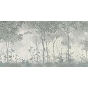Дизайнерские фотообои рулонные Citydecor Таинственный лес на флизелиновой основе 500x260 см