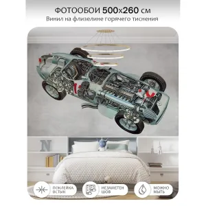 Фотообои рулонные Citydecor Technic 36 на флизелиновой основе 500x260 см Фотообои рулонные Citydecor Technic 36 на флизелиновой основе 500x260 см